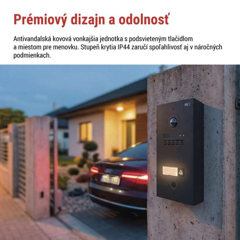 Sada domáceho video vrátnika GoSmart IP-880A 2WIRE s WiFi 4