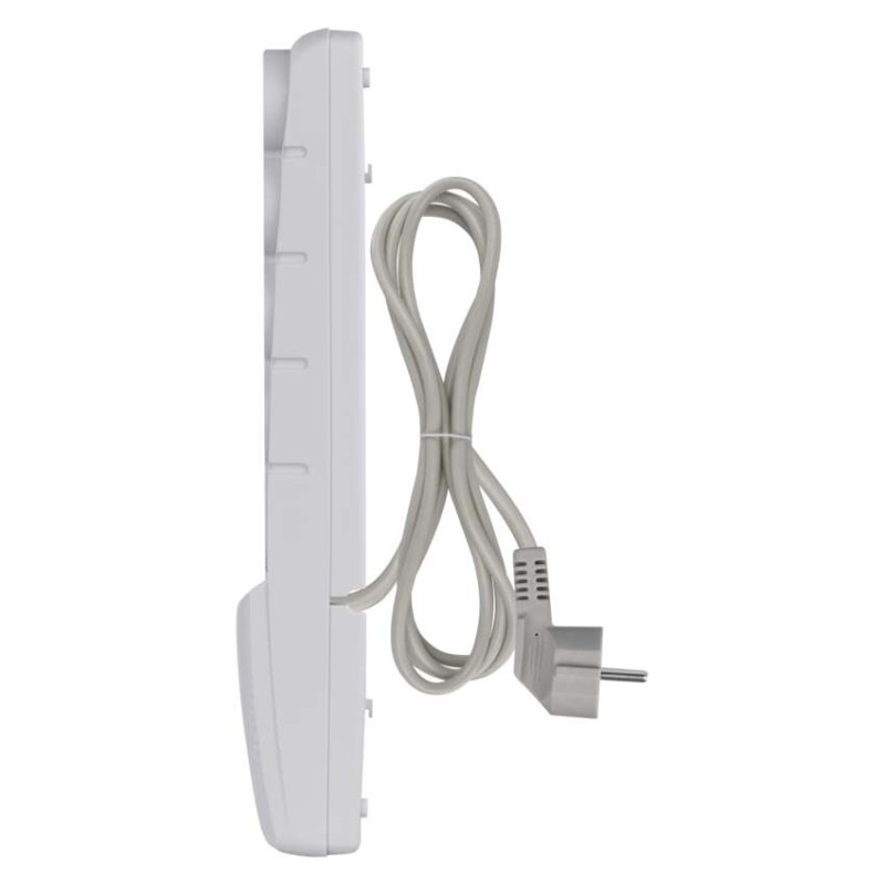 Prepäťová ochrana – 5 zásuviek 1,5m, sivá 1