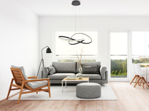 LED závesné svietidlo + diaľkový ovládač 70W - J4303/S 7