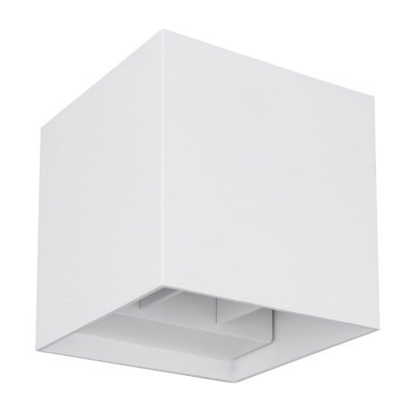 Vonkajšie svietidlo hliník bielej farby, svieti smerom: hore a dole, IP54, nastaviteľný svetelný kuž 6