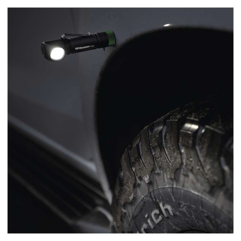 LED nabíjacia čelovka GP Discovery CHR35, 600 lm 2