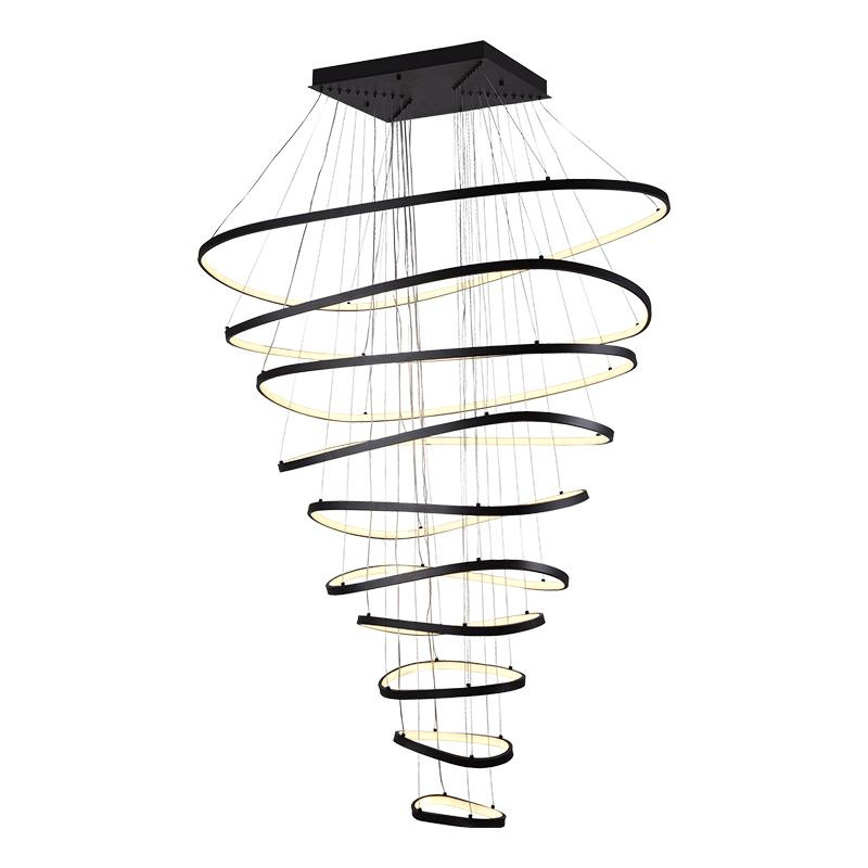 LED závesné svietidlo s diaľkovým ovládačom 370W - J4375/B 12