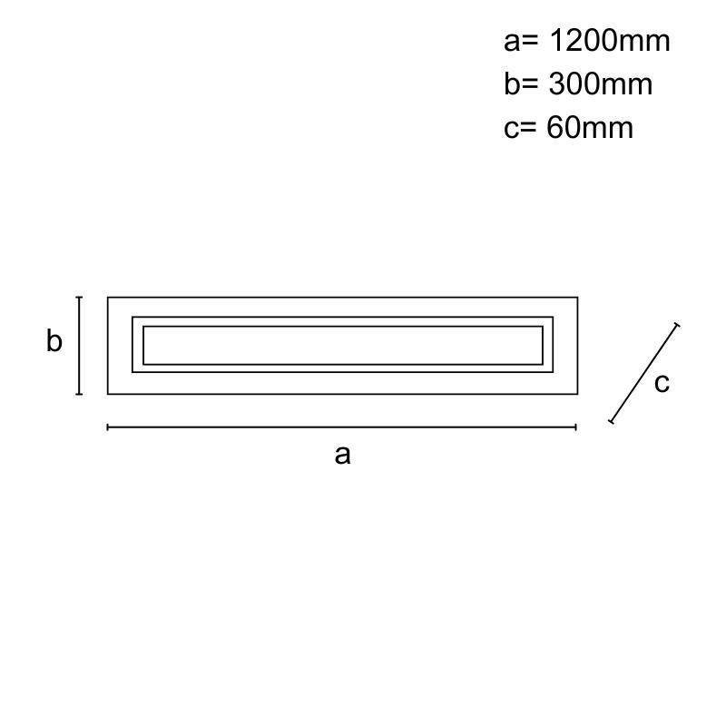 LED stropné svietidlo s diaľkovým ovládačom 55W - J1353/BW 4