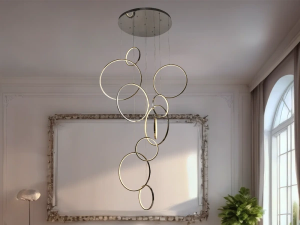 LED závesné svietidlo s diaľkovým ovládačom 290W - J4371/BCH 2