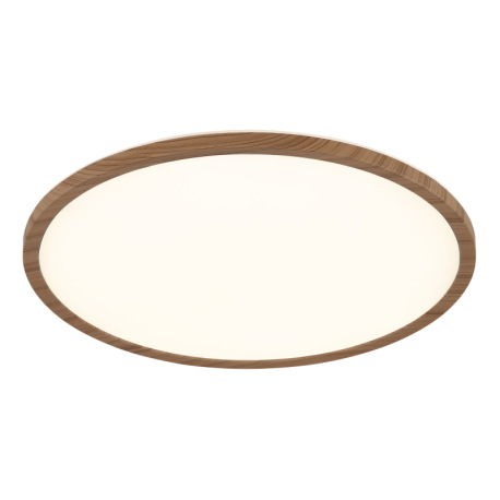 Stropné svietidlo, plast so vzhľadom dreva, satinovaný, biely, niekoľko úrovní cez nástenný spínač,