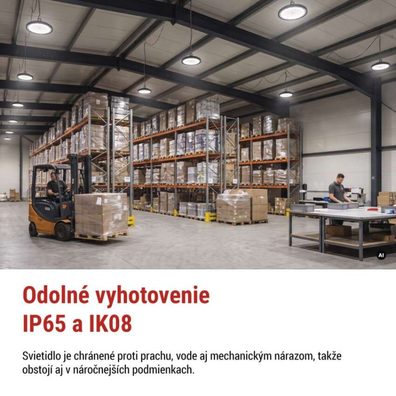LED priemyselné závesné svietidlo HIGHBAY CIRUS 77W 7