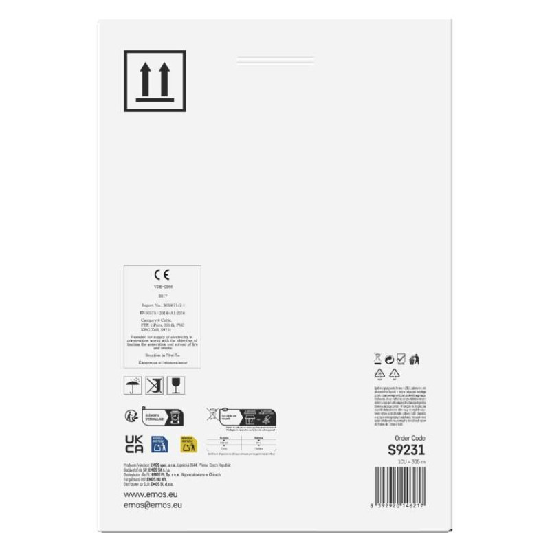 Datový kábel FTP CAT 6, 305m 7