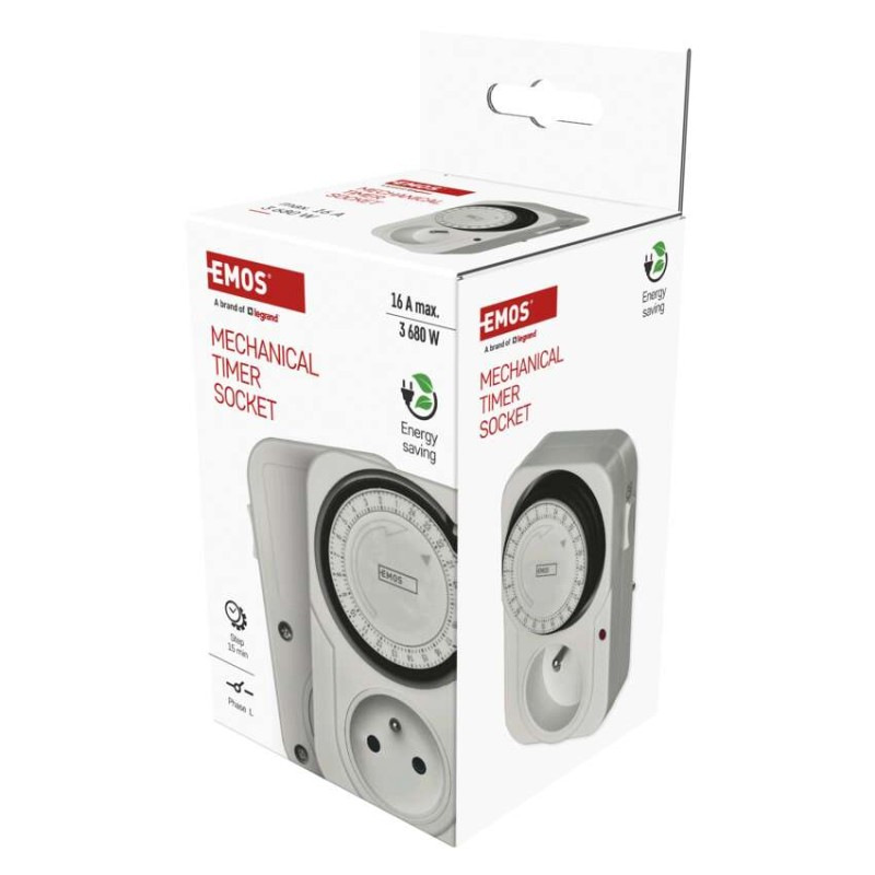 Časovač – mechanická spínacia zásuvka TS-MD3 1