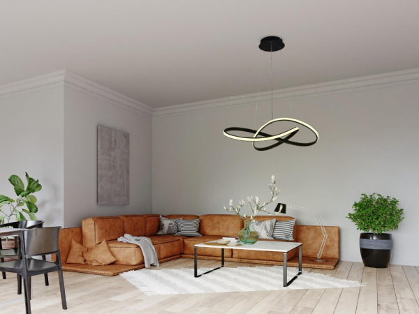 LED závesné svietidlo + diaľkový ovládač 70W - J4303/B 9