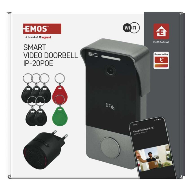 GoSmart videozvonček IP-20PoE 14