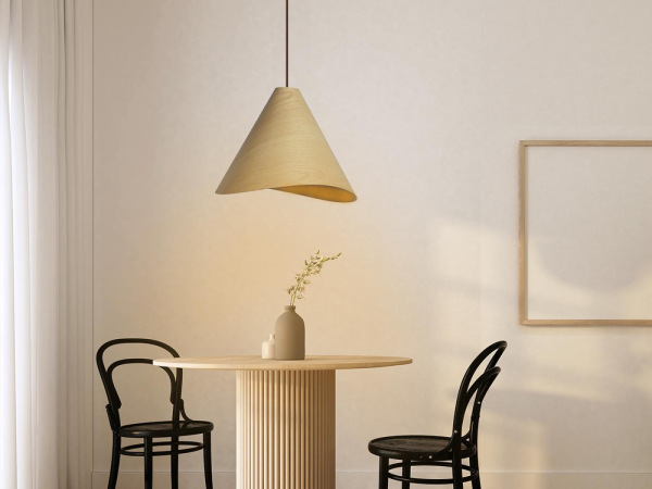 Závesné svietidlo z masívneho drevaE27 / 450 - WRE012 7