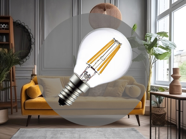 LED žiarovka 6W - G45 / E14 / SMD / 4000K - ZLF823