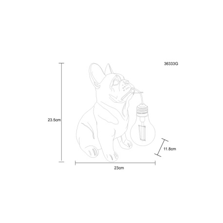 Solárne svietidlo, plast zlatý/čierny/jantár matný, vypínač, batéria súčasťou balenia AA 300mAh 1,2V 18