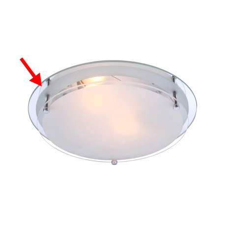 Náhradné sklo pre 48167-2, zrkadlové