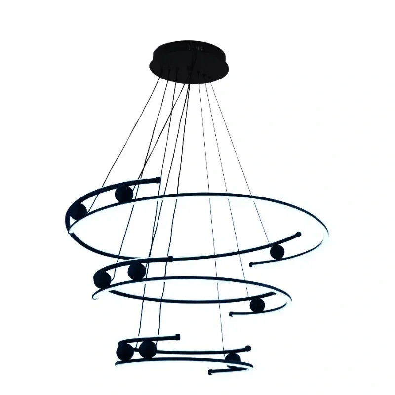 LED visiaca lampa na lanku + diaľkový ovládač 170W - J4347/B 11