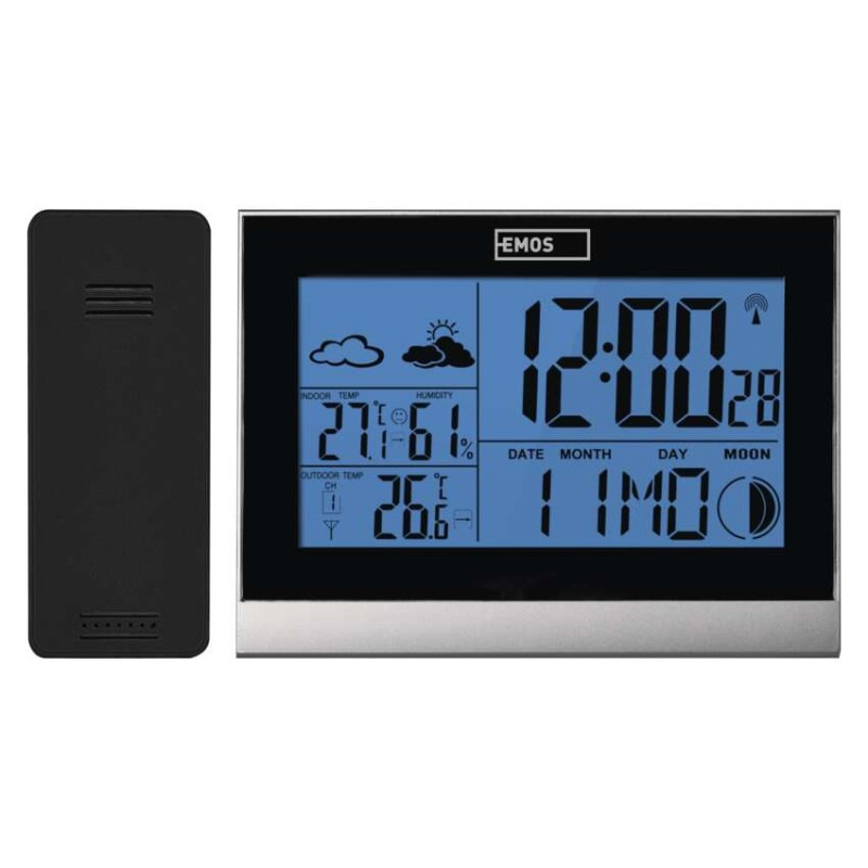 Domáca bezdrôtová meteostanica E3070 2