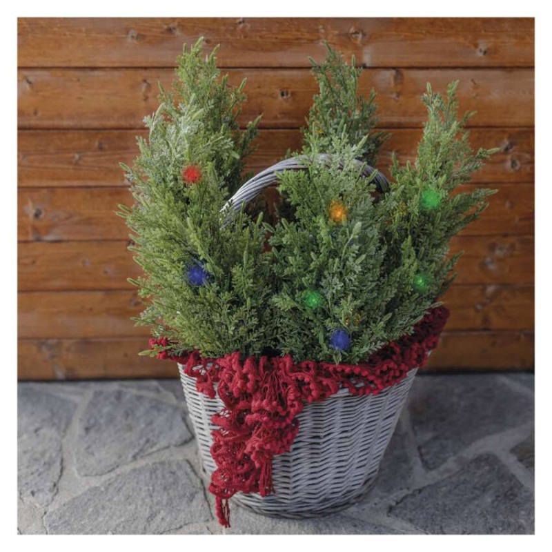 LED vetvičky so solárnym panelom, vonkajšie aj vnútorné, teplá biela 3