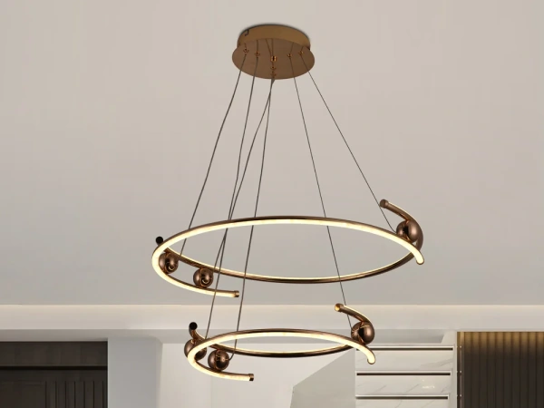 LED závesné svietidlo + diaľkový ovládač 80W - J4346/GCH 5