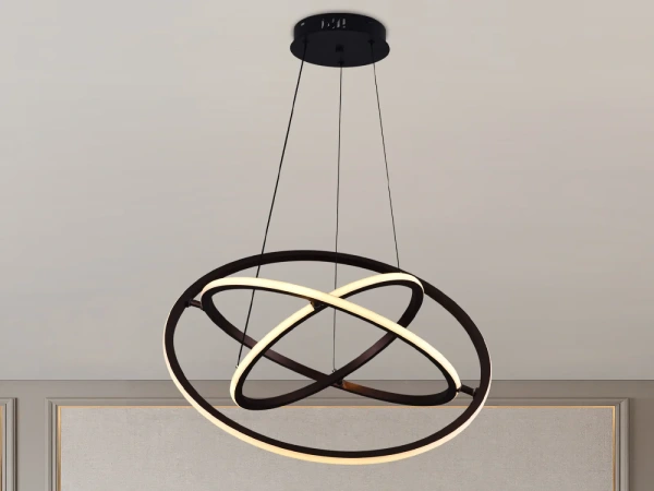 LED závesné svietidlo na lanku + diaľkový ovládač 105W - J4350/BR 9