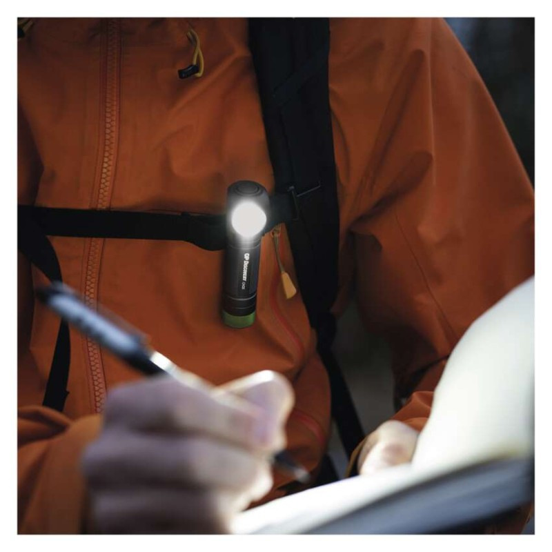 LED nabíjacia čelovka GP Discovery CHR35, 600 lm 4