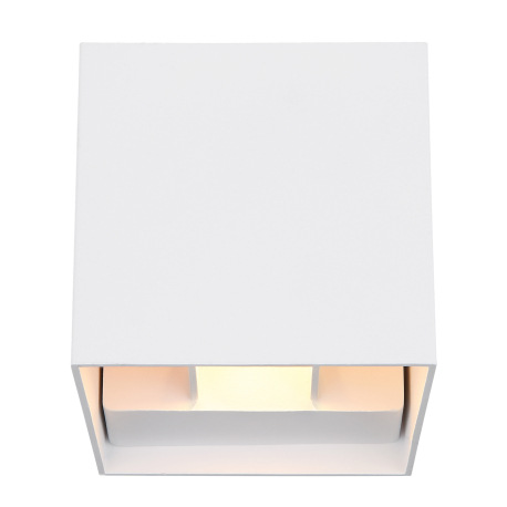 Vonkajšie svietidlo hliník bielej farby, svieti smerom: hore a dole, IP54, nastaviteľný svetelný kuž 7