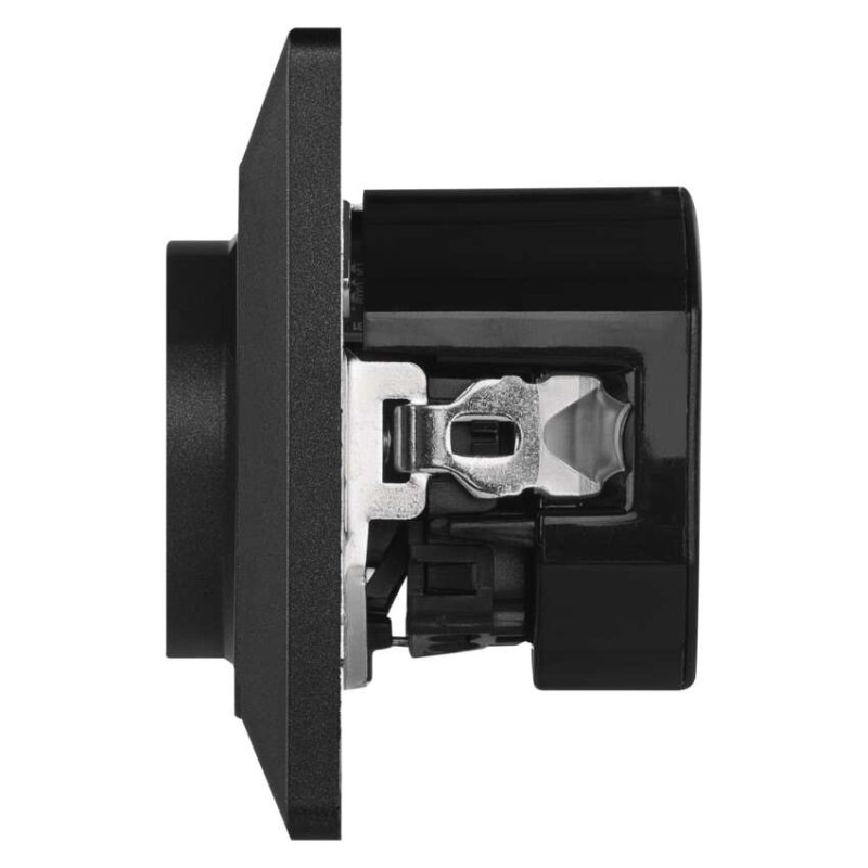 Zásuvka s USB 2,1A max., antracit 1