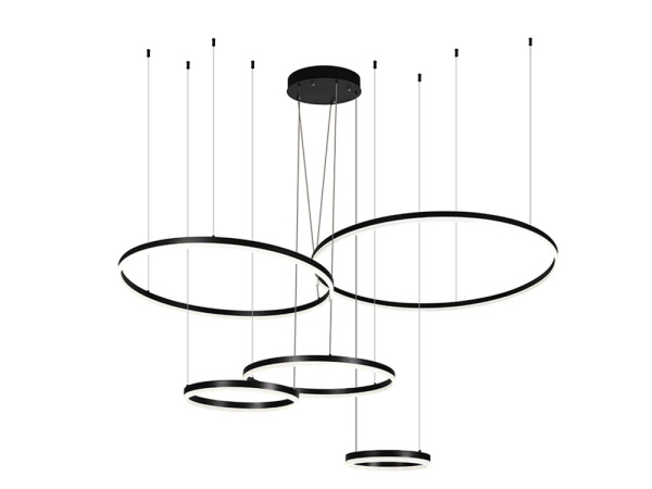 LED závesné svietidlo s diaľkovým ovládačom 220W - J4372/B 3