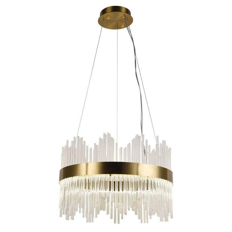 LED krištáľový luster + diaľkový ovládač 70W - J6313/C 5