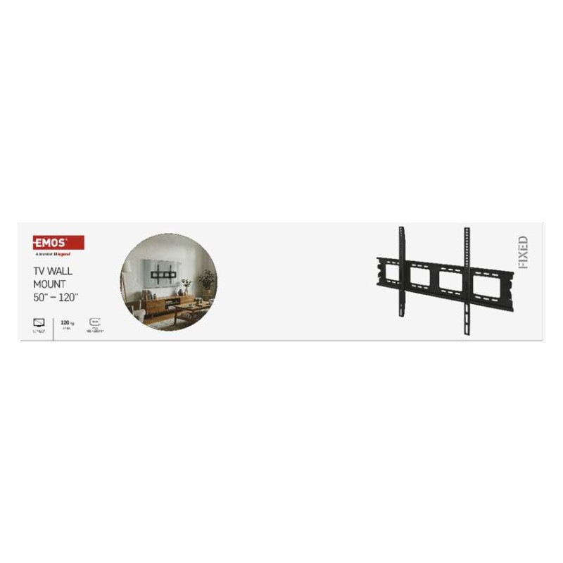 Pevný nástenný TV držiak 50–120" (127–305 cm) 3