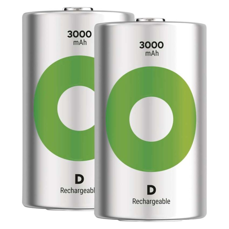 Nabíjacia batéria GP ReCyko 3000 (D) 2 ks 9
