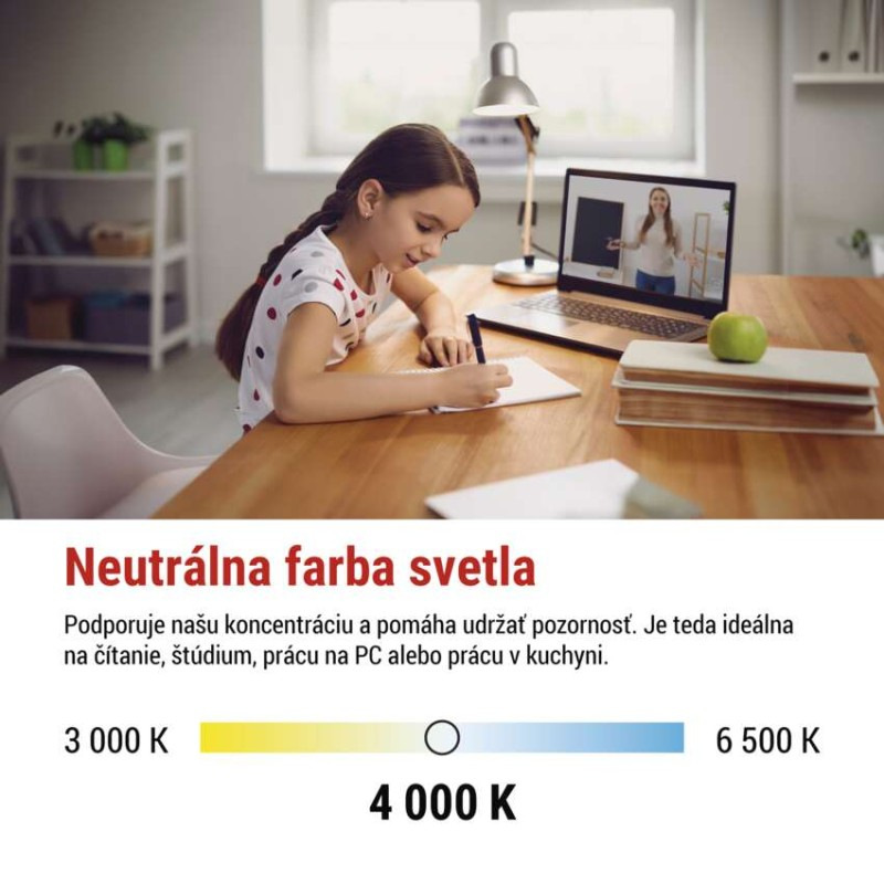 LED žiarovka Filament A70 / E27 / 11.6 W (150 W) / 2 452 lm / neutrálna biela / A CLASS 1