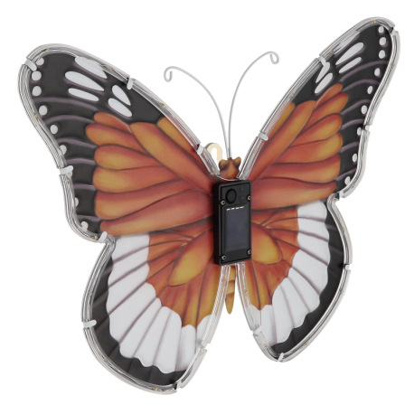 Solárne svietidlo, plast farebný/čierny matný/priehľadný, vypínač, batéria súčasťou balenia AAA 200m 9