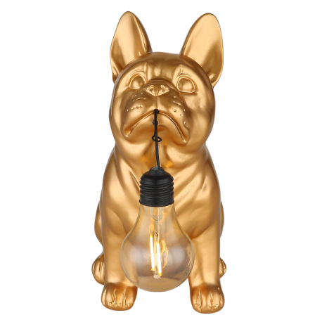 Solárne svietidlo, plast zlatý/čierny/jantár matný, vypínač, batéria súčasťou balenia AA 300mAh 1,2V 7