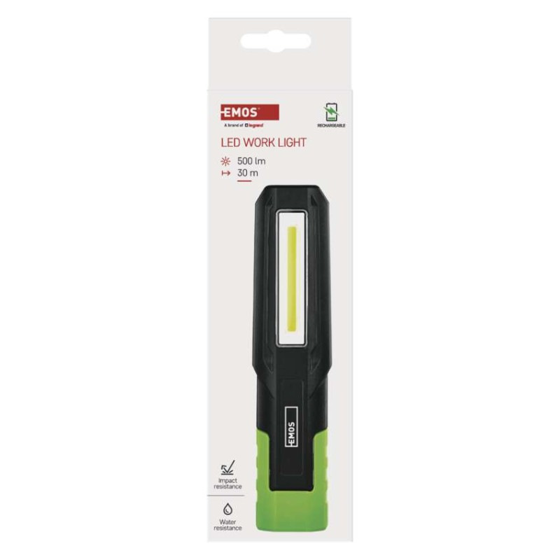 Nabíjacie prac. svietidlo COB LED+LED P4546, 500 lm, 2000 mAh 6