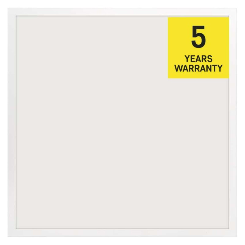 LED panel BAXXO 60×60, štvorcový prisadený biely, 36W neutr. biela 14