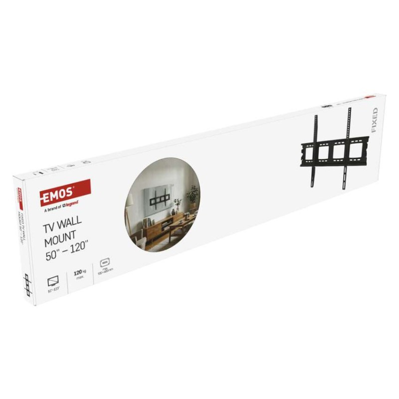 Pevný nástenný TV držiak 50–120" (127–305 cm) 6