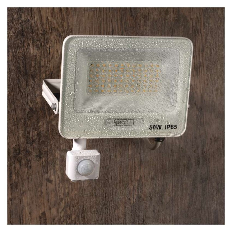 LED reflektor GLARO s pohybovým čidlom, 50 W, biely, IP54, 5000 lm, neutrálna biela 11