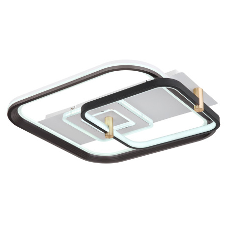 Stropné svietidlo, kov biely, čierny a sivý, akryl opál, stmievateľné, viackrokové ovládanie cez nás 7