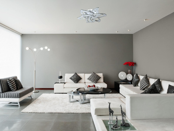 LED stropný luster + diaľkový ovládač 180W - J3337/W 1