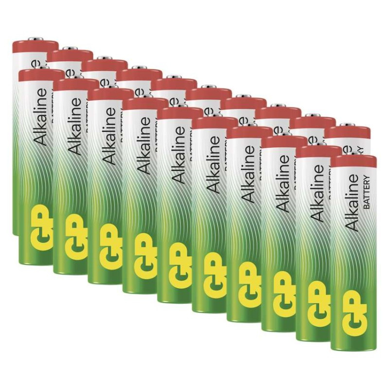 Alkalická batéria GP Alkaline LR03 (AAA), 20 ks 1