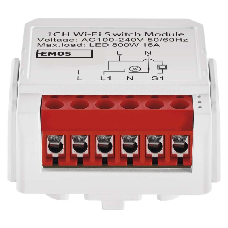 GoSmart spínací modul IP-2201SW, WiFi, 1-kanálový 8