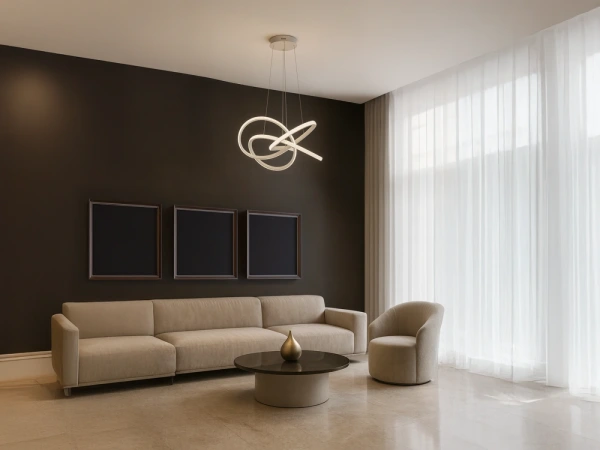 LED závesné svietidlo s diaľkovým ovládačom 95W - TA2309/W 4