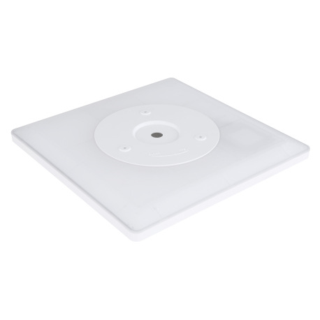 Stropné svietidlo, plast biely/satinovaný, plast biely, podsvietenie, 3 úrovne osvetlenia pomocou ná 8