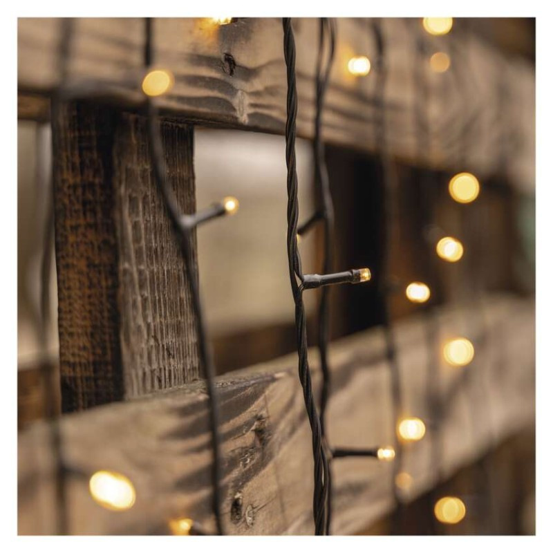 Základná sada pre spojovacie reťaze Standard, 10 m, vonkajšia, teplá biela, časovač 4