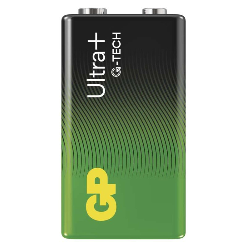 Alkalická batéria GP Ultra Plus 6LR61 (9V), 1 ks