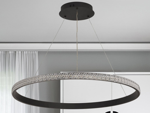 LED závesná lampa na lanku + diaľkový ovládač 55W - J4387/B