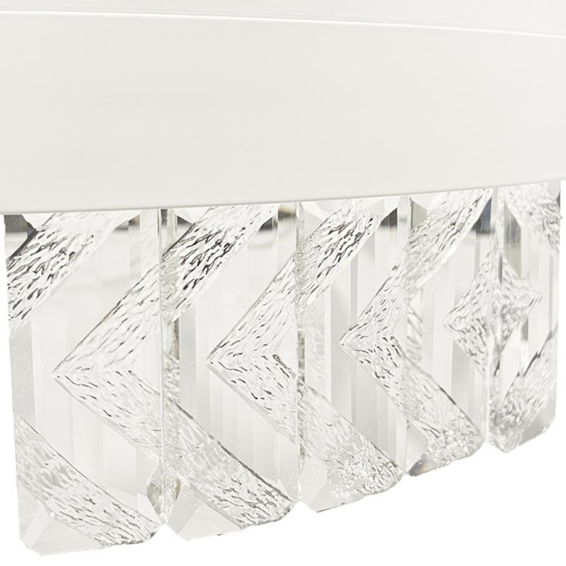 LED luxusné závesné krištáľové svietidlo s diaľkovým ovládačom 90W - TA2300/W 4