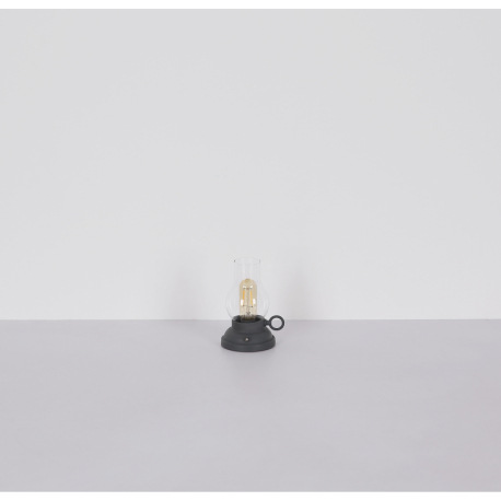 Dekoratívne svietidlo, plast zelená matná, číre sklo, plast jantárová, dotykový stmievač, bez adapté 10