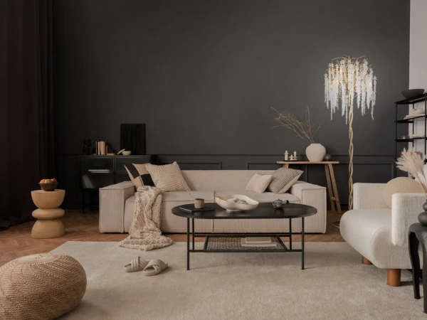 Luxusná krištáľová stojaca lampa 5 x G9 - CA021/F 6