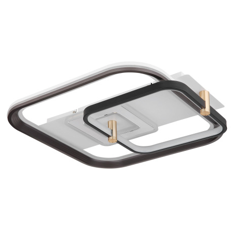 Stropné svietidlo, kov biely, čierny a sivý, akryl opál, stmievateľné, viackrokové ovládanie cez nás 2